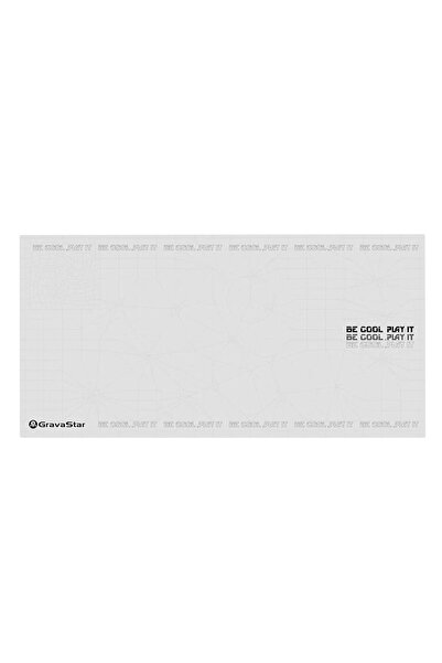 Hype Store GravaStar Gaming Mouse Pad 80x40, Kaymaz Tabanlı, Su Geçirmez ve H...