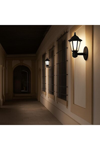 Hype Store ZİTA Klas 42 cm Bahçe Duvar Apliği | E27 Duylu Dış Mekan Yol Aydın...