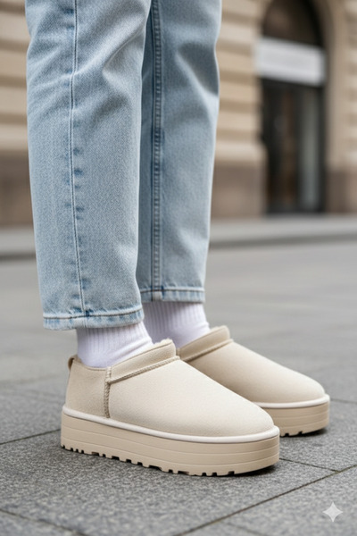 Zerenyus Γυναικείες μπότες Mitay Premium Tan Suede