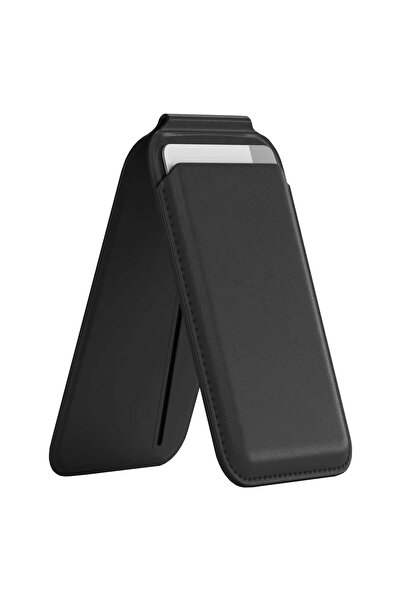Hype Store Walletmag 2.0 Magnetic Leather Wallet with 4 Card Slots and Foldab...