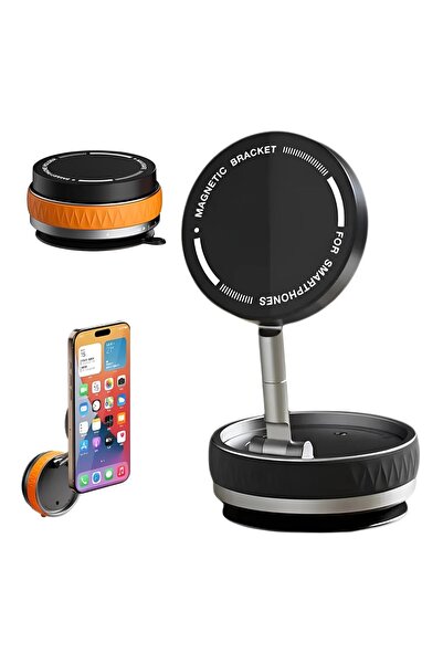 Hype Store Magnetic Car Phone Holder 360 °   Rotating Head – Mechanical Vacuu...