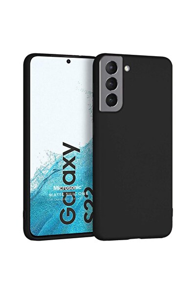Hype Store Matte Silicone S22 Case Black [Case Compatible with S22 - Black]