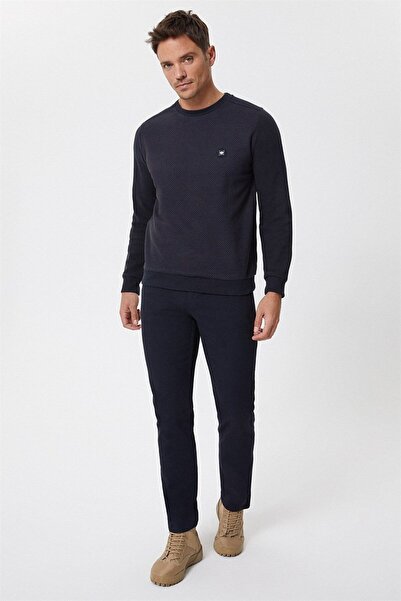 Lee Cooper Етан Чоловічий Світшот з коміром Кава-Карамель