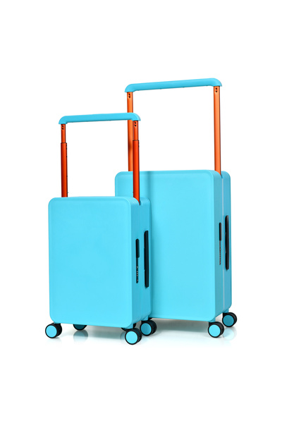 MORANO A 20''24'' polycarbonate (PC) travel bag with a built-in TSA lock.