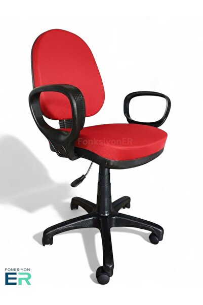 FONKSİYONER NOVIA /AİR file kumaşlı çalışma ve ofis koltuğu /kırmızı