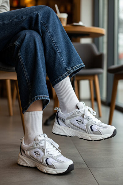 Vojo New Memory Taban Зручні Легкі Біло-сині Унісекс Кросівки Спортивне взуття