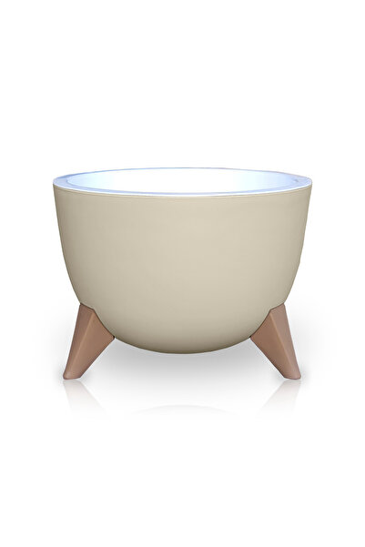 ToXA 2 Boy Ayaklı Saksı Seti Drenajlı Süzgeçli Plastik Çiçek Saksısı Set