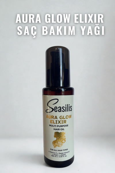 Seasilis Aura Glow Elixir Saç Bakım Yağı - 100 ml