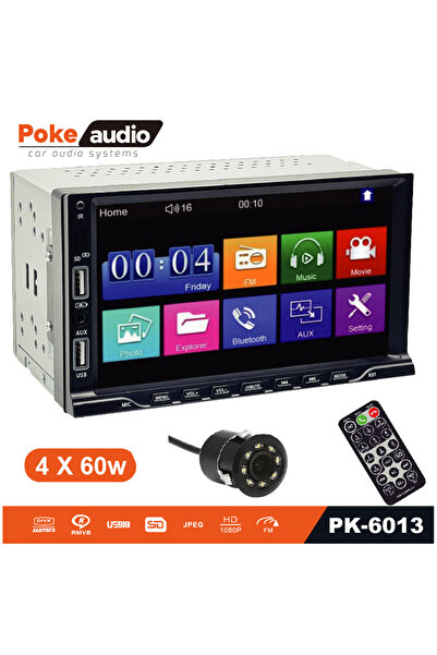 Genel Markalar Double Teyp 7 4x60w Bt/usb/sd/fm/aux Kameralı