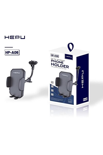 HEPU Hp A06 Araç Içi Vantuzlu Telefon Tutacağı