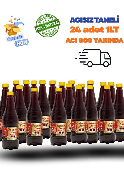 kalı şalgam Kalı Ev Yapımı Şalgam Suyu 1lt*24 Ad