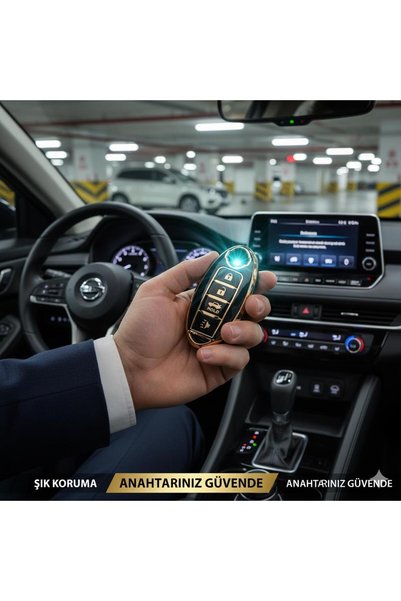 Space Premium Şık Metalize anahtar kabı 2008-3008-4008-5008 araçlarla uyumlu