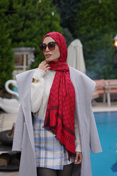 sem oyuncak Luxury Shawl Cotton Cashmere Silk Shawl 4 Seasons Mk Pattern Double-Sided 70 X 200 cm
