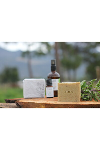 Ruzi Herbal صابون التولسي (الريحان الهندي) 100% صناعة يدوية وطبيعية