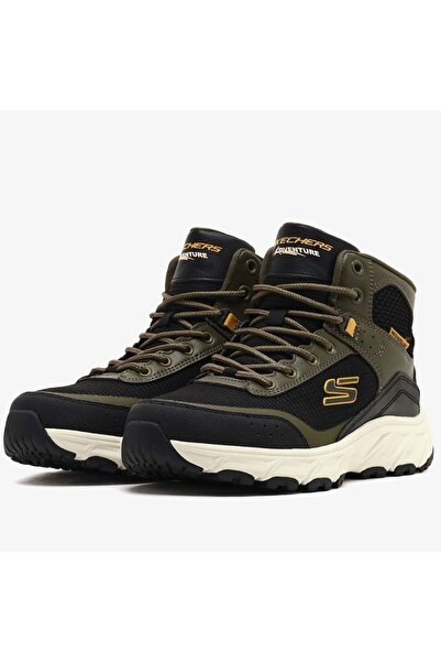 SKECHERS Ανδρικές μπότες εξωτερικού χώρου Hillcrest 2.0 Woodrock Peak 237804 Αδιάβροχες ΧΑΚΙ