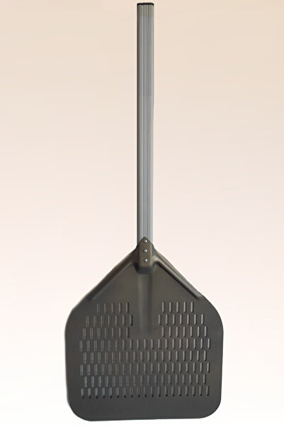 gns gastro 33 cm Alüminyum Pizza Fırın Küreği 33 Cm Delikli Model Pizza Küreğ...
