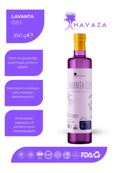 Havaza Lavanta Özü 350 g (Doğal Rahatlama, Stres ve Cilt Bakımı Desteği)
