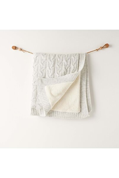 andywawa Ac26340 Knitwear Blanket Gray Melange