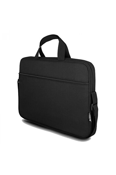 J-TECH Eko Serisi Su Geçirmez 15.6" Siyah Notebook Çantası Askılıklı -siyah