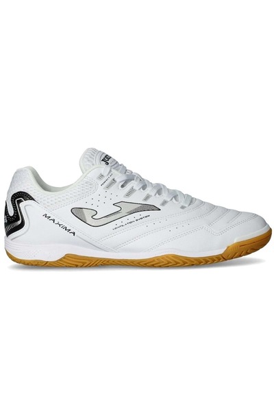 Joma Maxima 2502 Blanco Indoor Ανδρικά Λευκά Παπούτσια Φούτσαλ Maxs2502ın