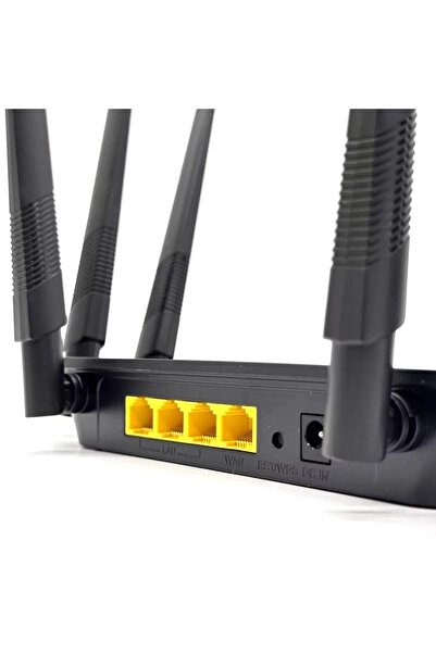 J-TECH PiX-LiNK LV-WR50Q 300Mbps 6 Anten Wireless-N Wireless Internet Ap Home WiFi Router