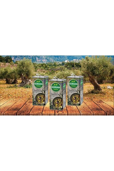 yeni ayvalık KERVAN YÖRESEL ZEYTİNYAĞI 15 LİTRE SOĞUK SIKIM