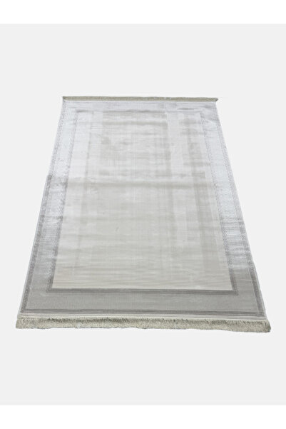 Pierre Cardin Halı Voila Zq03a Beyaz Gri Klasik Desen Halı