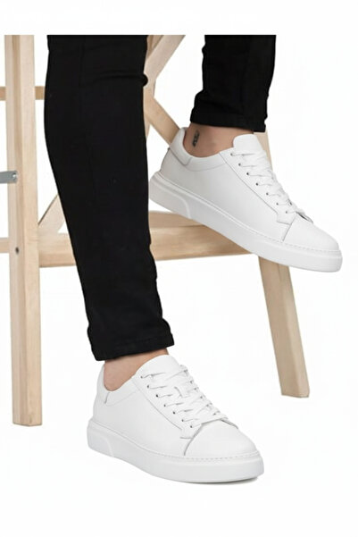 MAKRAS 777 Tommy din piele naturală Tommy pantofi casual pantofi de zi cu zi alb