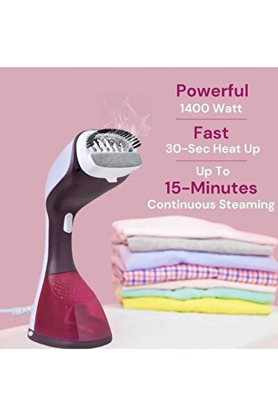 DOMEA مكواة بخار محمولة للملابس بقوة 1400 واط