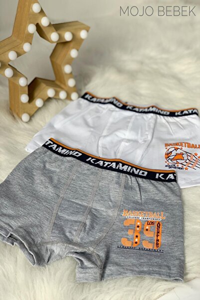 Katamino Boy's 2-Piece Boxer Set K128233 Gray