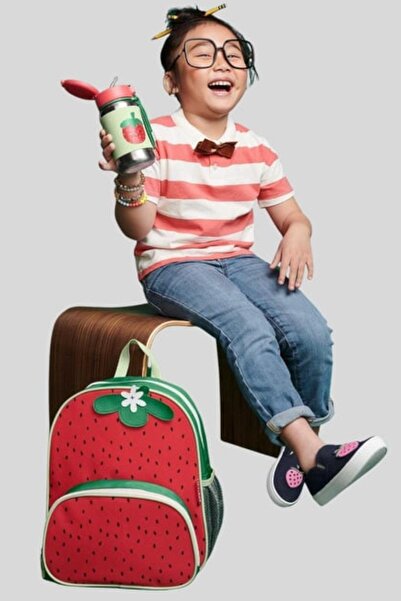 Skip Hop Girl's Spark Style Backpack Strawberry Red