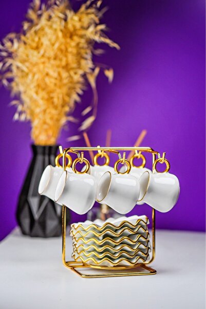 Zarif Home Fincanlık Standı Gold