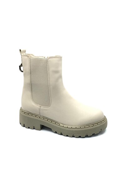 KOCAMANLAR Ayakdaş 2282-1 Αντιολισθητικές Μπότες Επίπεδες Γυναικείες Μπότες TEN