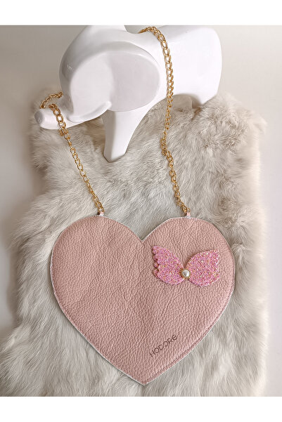 Hodore LoveBerry Справжня шкіра Дитяча сумка Пудра