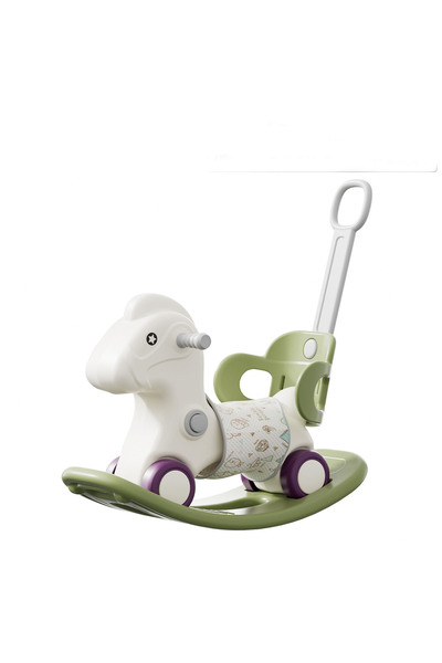 FULLJOY حصان هزاز ثلاثي الأغراض من الألبكة (بدون مقعد)