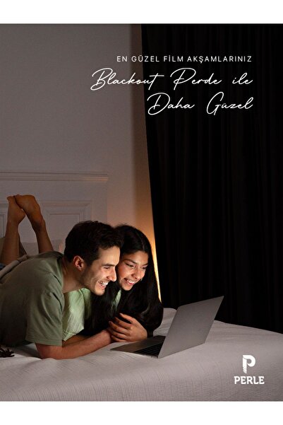 Perle Super Blackout Series Night Black Color Light Proof Extra ενισχυμένη κουρτίνα φόντου