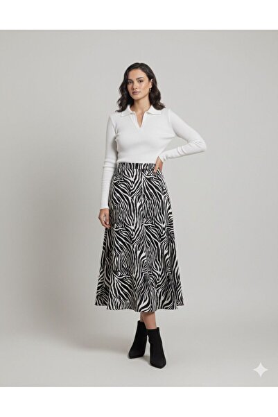 Tuğba Ceylin Butik بدلة مزدوجة مع تنورة