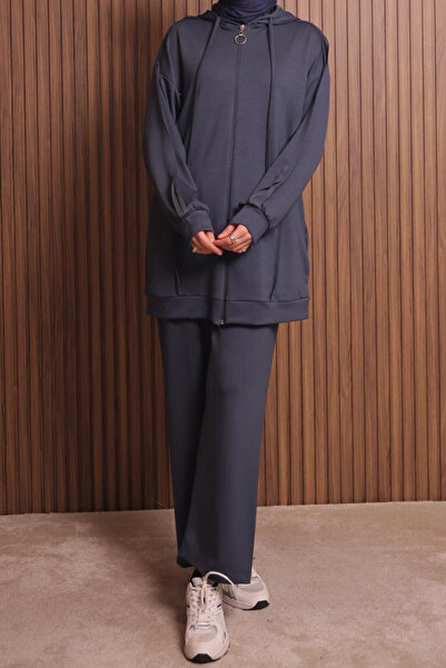 Balenbi Women's Modal Fabric Oversized Hooded Hijab Set 1132