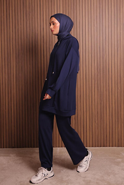 Balenbi Women's Modal Fabric Oversized Hooded Hijab Set 1132