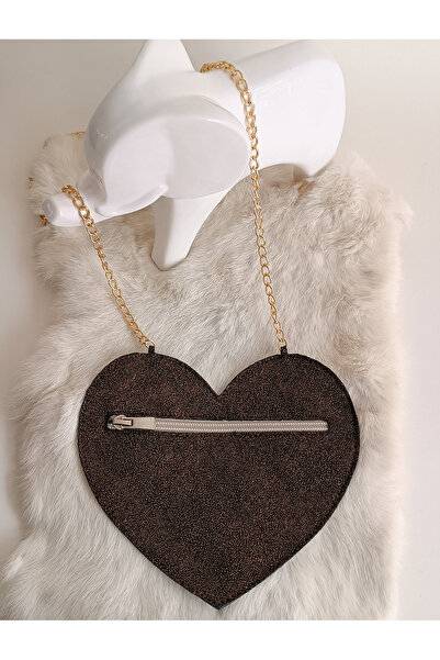 Hodore Loveberry Genuine Leather Children's Bag Silvery Brown