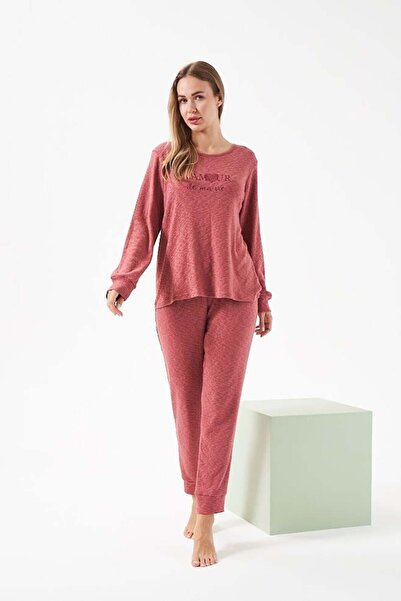 Relax Mode Kadın Yumoş Pijama Takım - 26080R