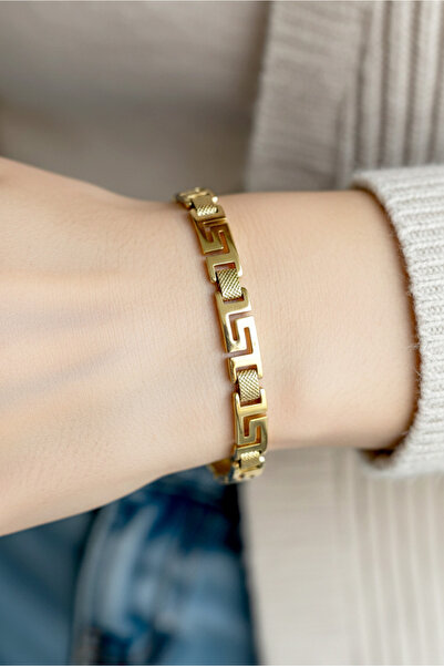 Modacaprea Xuping 14 K 16+2 Cm Grek Kadın Bileklik Kararmaz Kadın Xuping Bile...