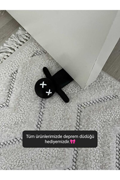 SALES GROUP Kapı Stoperi Siyah —komik Figürlü – Eğlenceli Ve Dekoratif Kapı T...