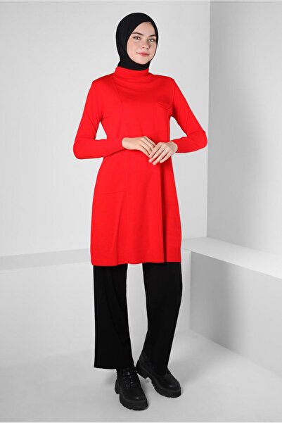 Alvina Πλεκτό τούνικ - Μοντέλο με τσέπες 44001