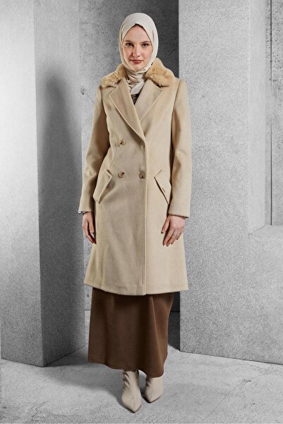 Alvina Шуба з хутряним коміром 90562