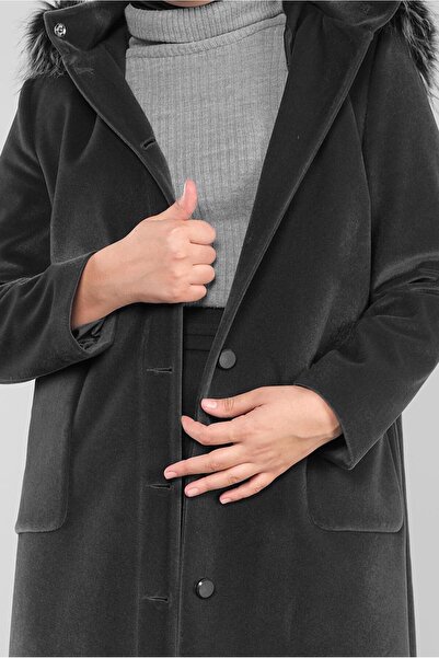 Alvina Капюшон з хутром - Модель 90092