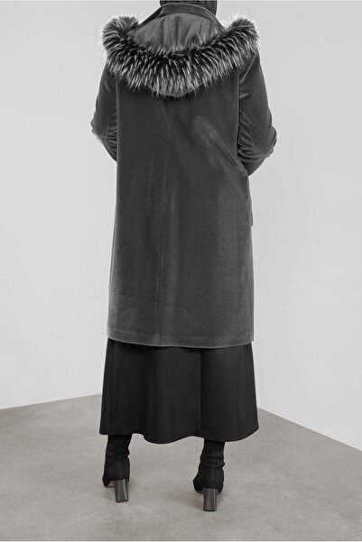 Alvina Капюшон з хутром - Модель 90092