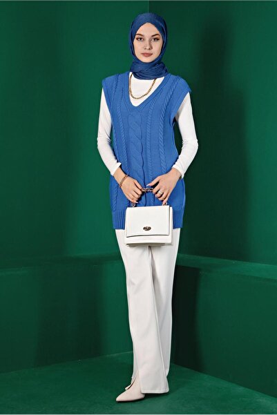 Alvina В'язаний светр з деталями 43122