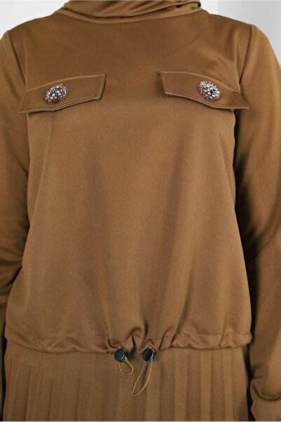 Alvina Pleated Skirt Knitted Suit 44224