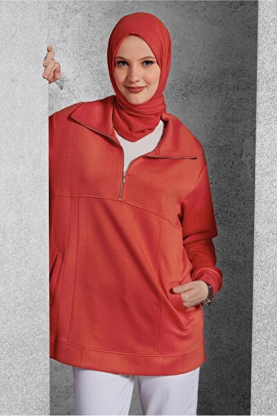 Alvina Zipped Collar Tracksuit Tunic 45264